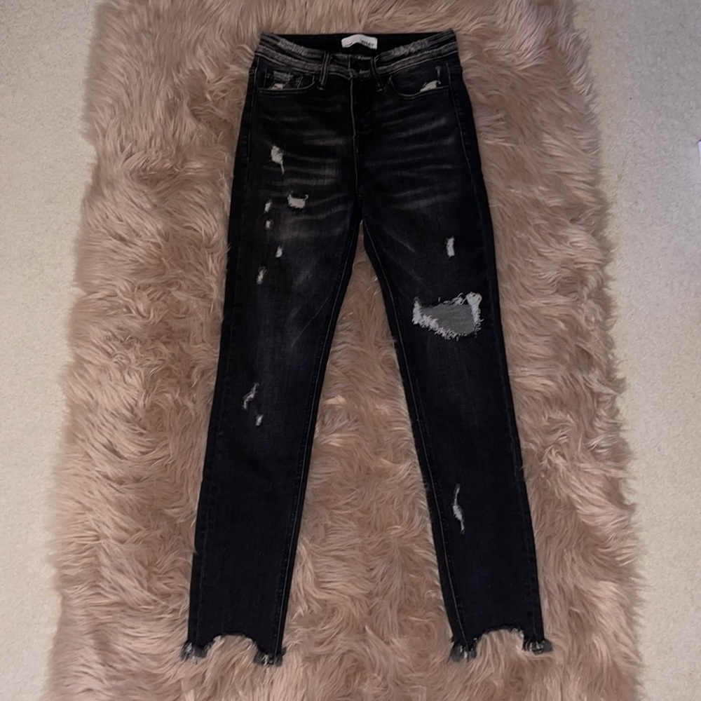 Vervet raw hem jeans